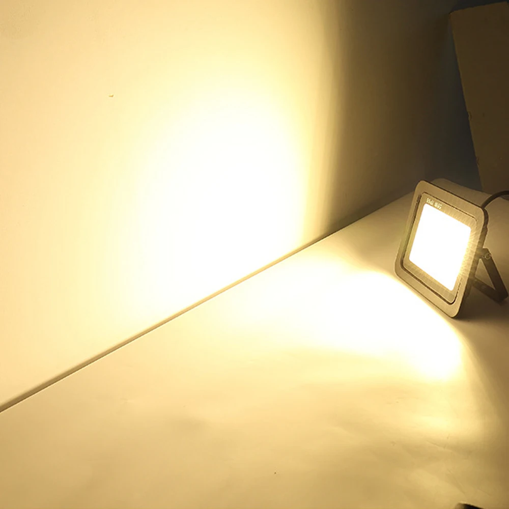 220V LED Flood Light, IP66 PIR bevægelsesføler Væggen Spotlight Vandtæt Udendørs Projektør 10w 20w 30w-50w 100w 150w Sikkerhed Lampe