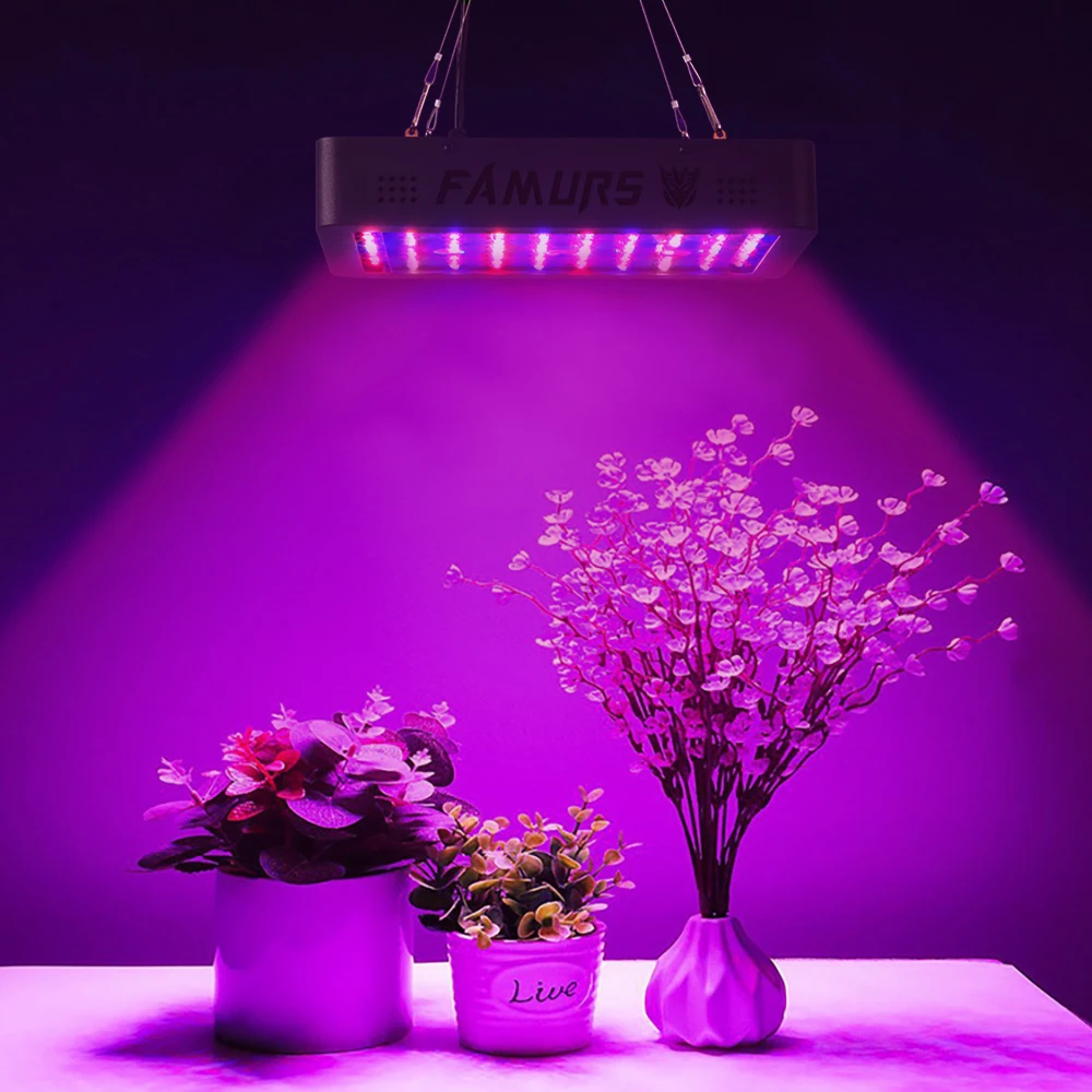 FAMURS led vækst lys 1500W fulde spektrum Triple-Chip UV-IR for at vokse telt drivhus, indendørs planter frø blomstre veg