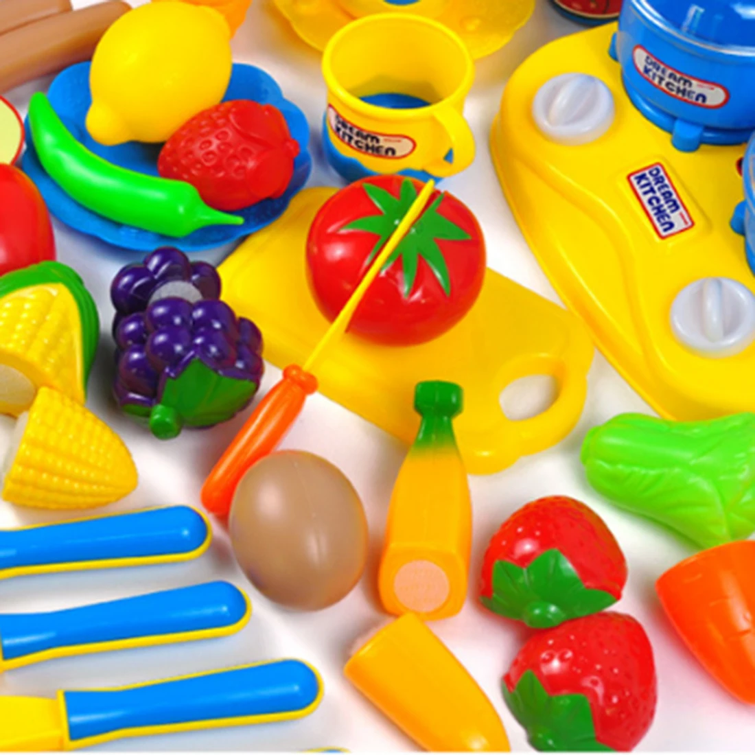 34Pcs Børnene lege, Spille Køkken Skære Toy Sæt Hjem Pædagogisk Læring Pædagogisk Legetøj Til Børn, Spil Toy Hus Gaver