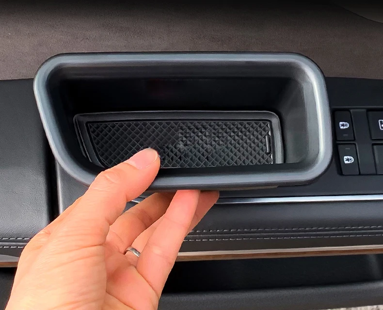 ABS Bilens dørhåndtag opbevaringsboks Til Audi A5 2010-2016 2 Døre Model Foran Døren Arrangør Container telefonholder Interiør