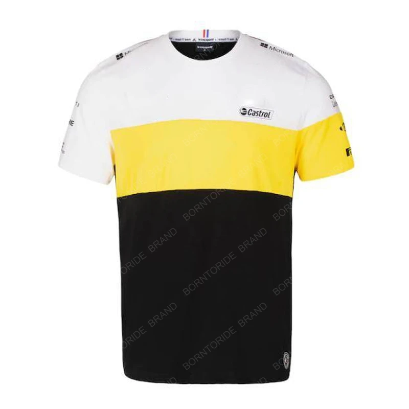 2020 for AMG Team kortærmet T-Shirt i Åndbar Jersey Motorcykel, Motocross Tøj MX Dirt Bike Cykling T-shirt Jersey