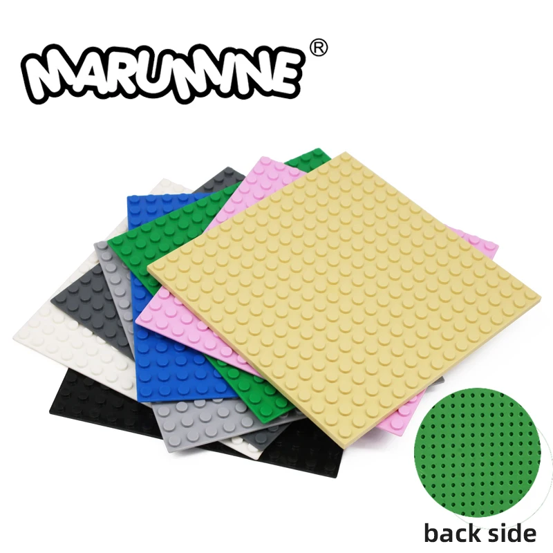 Marumine 16*16 Fodpladen 6098 Model Kit Hus Og By Konstruktion Blokke MC Base Plate Starter Pack Bygning Legetøj For børn