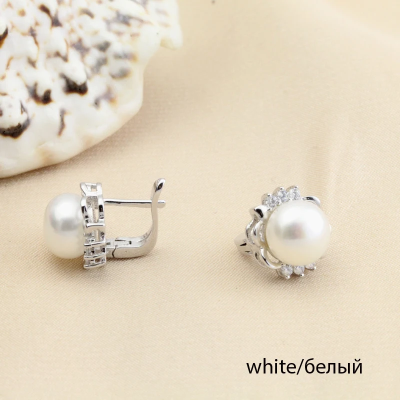 Mode Naturlige ferskvands black Pearl klip øreringe Smykker til Kvinder bryllupsgave