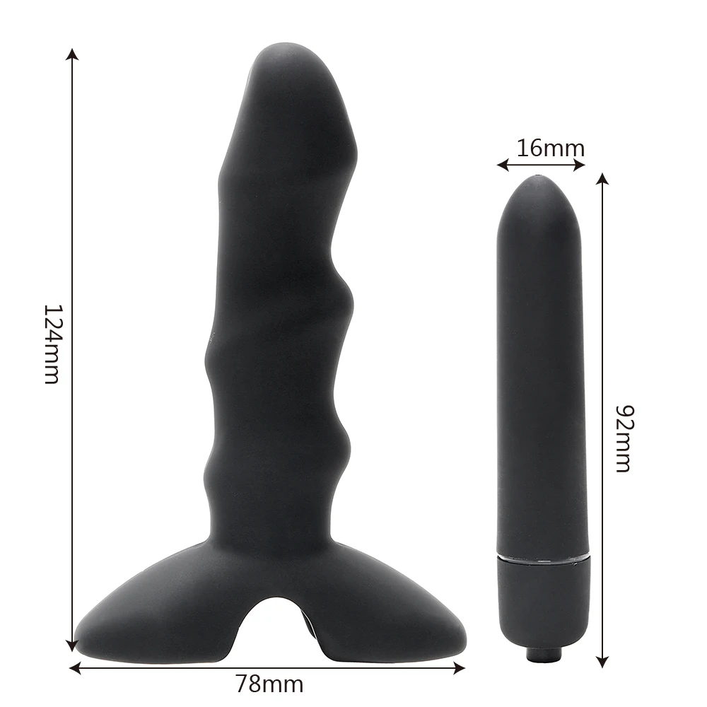 IKOKY Vibrator Butt Plug Sex Legetøj til Kvinder, Mænd Onani Anal Plug Prostata Massager G Spot Stimulere Voksne Produkt Sex Shop