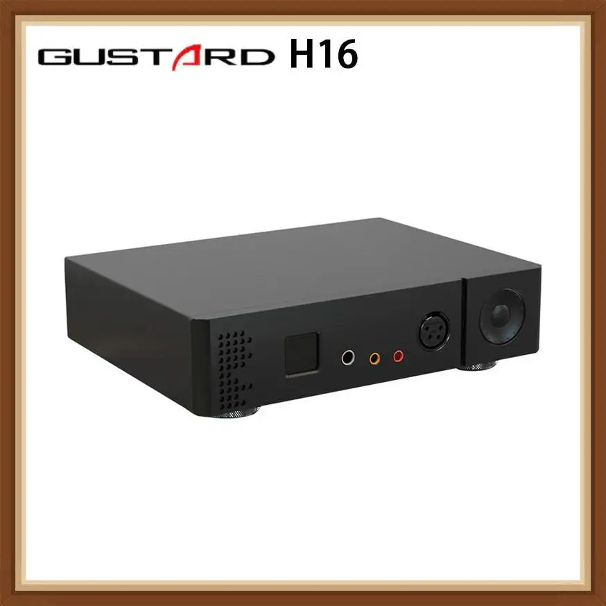 GUSTARD H16 Høj Opløsning OLED-Display XLR/RCA Hifi Musik Afbalanceret Hovedtelefon Forstærker Pre-Forstærker-Fjernbetjening AMP