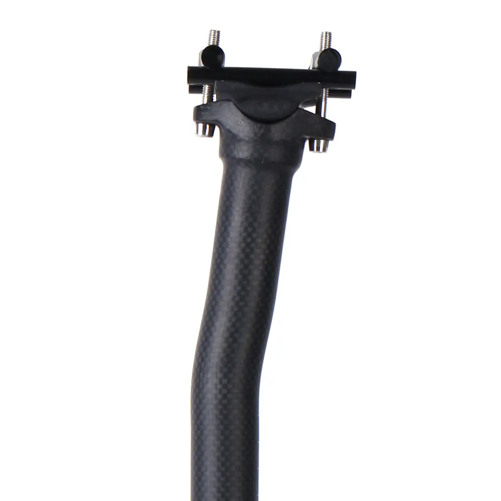 2019 Nye Carbon Sadelpind 3k Mat Vej/MTB cykel Carbon Fibre sadelpinden 27.2/31.6 mm, Lys 125g Carbon sæde rør