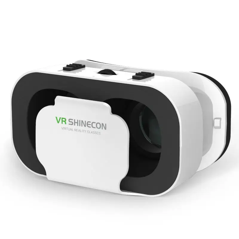 VR SHINECON G05A 3D VR Briller Headset til 4.7-6.0 tommer Android iOS-smartphones