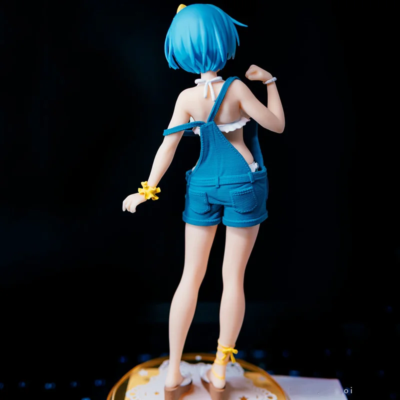 23cm Re:Livet I En Anden Verden Fra Nul Rem Anime Handling Figur Badedragt Rem Denim PVC Samling Model Dukker, Legetøj Gaver