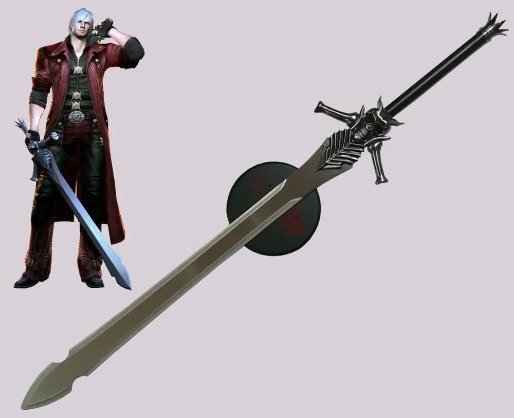 DEVIL MAY CRY Dante Oprør ryttersværd DMC Videogame Sværd Sværd Blade