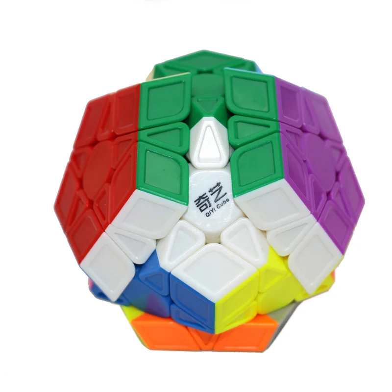 QIYI megaminx magic speed 12 sider puslespil stickerless hastighed professionel cubo magico pædagogisk legetøj til børn megamind