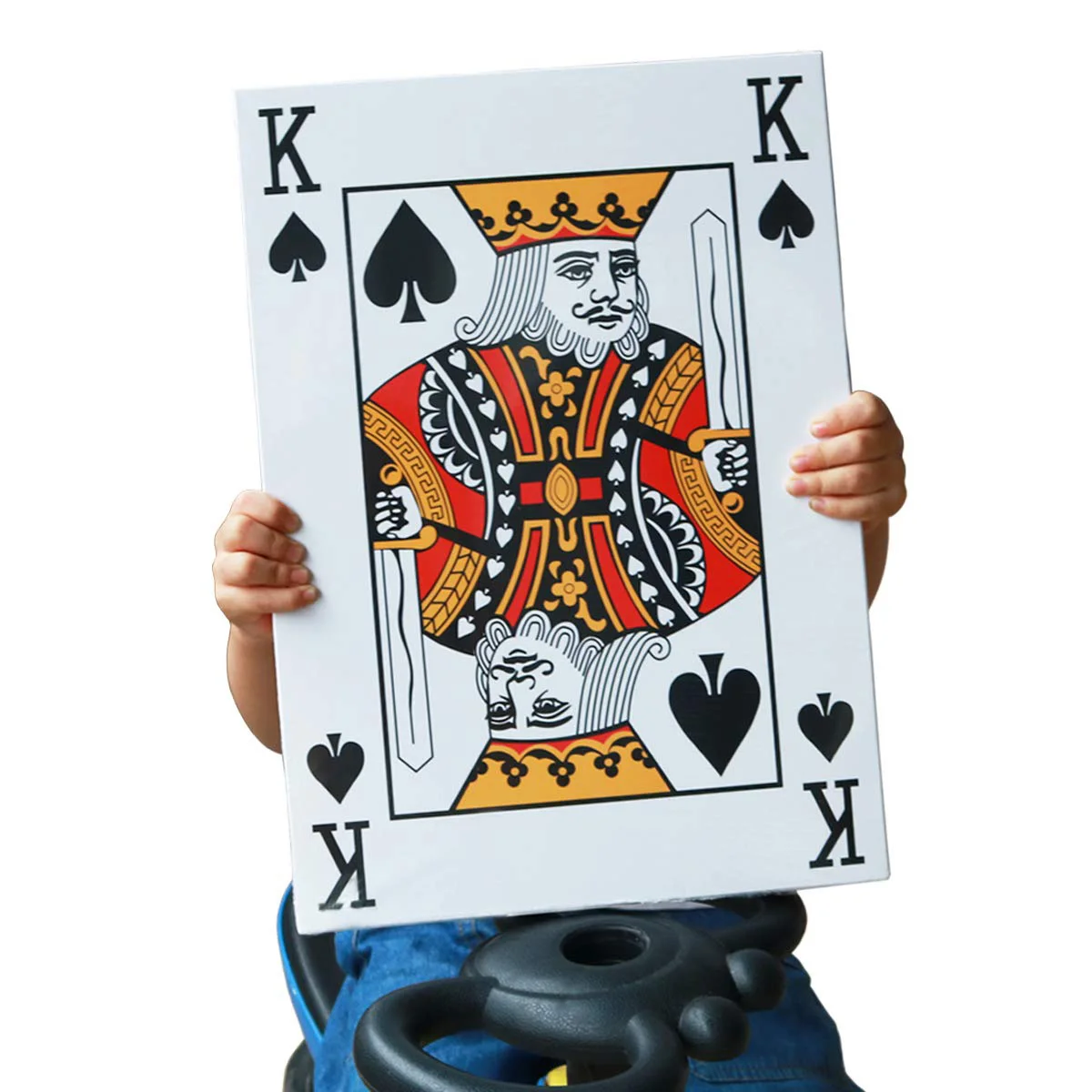 3 Størrelsen 2/4/9 Gange Super Stor Kæmpe Jumbo Spillekort Fuld Dæk Enorme Standard Udskriv Nyhed Poker Index Spillekort Sjovt Spil