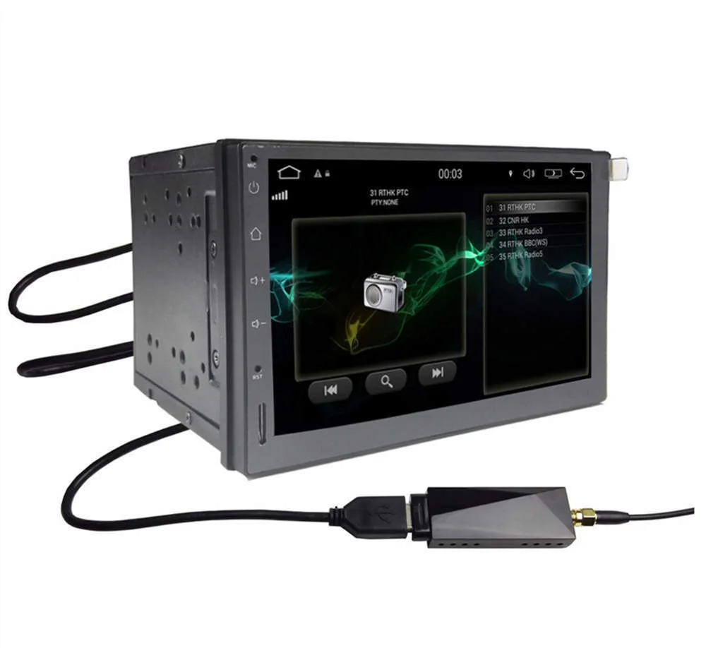 DAB Bil Radio Tuner Receiver USB-Stick DAB-Boks til Android Bil DVD omfatte Antenne USB-Dongle Digital Audio Broadcasting