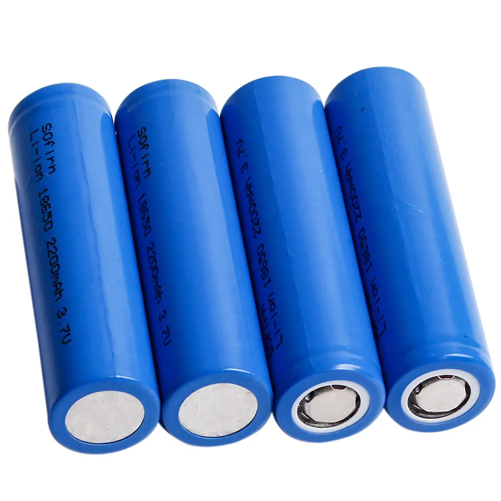 Sofirn 3,7 V 2200mAh 18650 Lithium Batteri Genopladeligt Batteri Li-ion 18650 10C Flad Top Høj Afløb Batterier til Legetøj/Flashligh