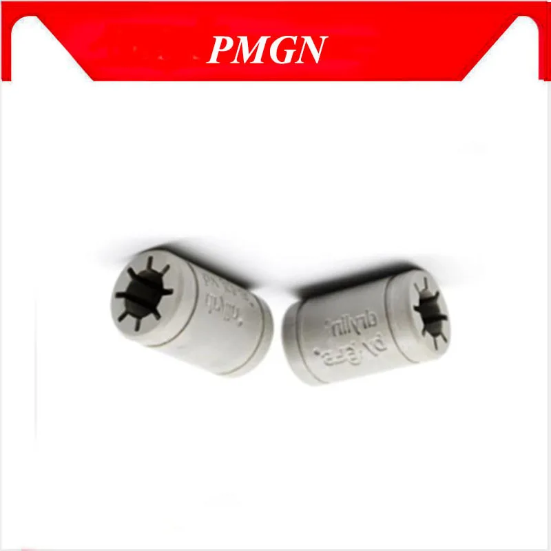 PMGN 8stk*3D-Printer af Høj kvalitet, Solid Polymer LM12UU Leje - 12mm Aksel RJMP-01-12 Solid Plast Leje, 12 mm ID