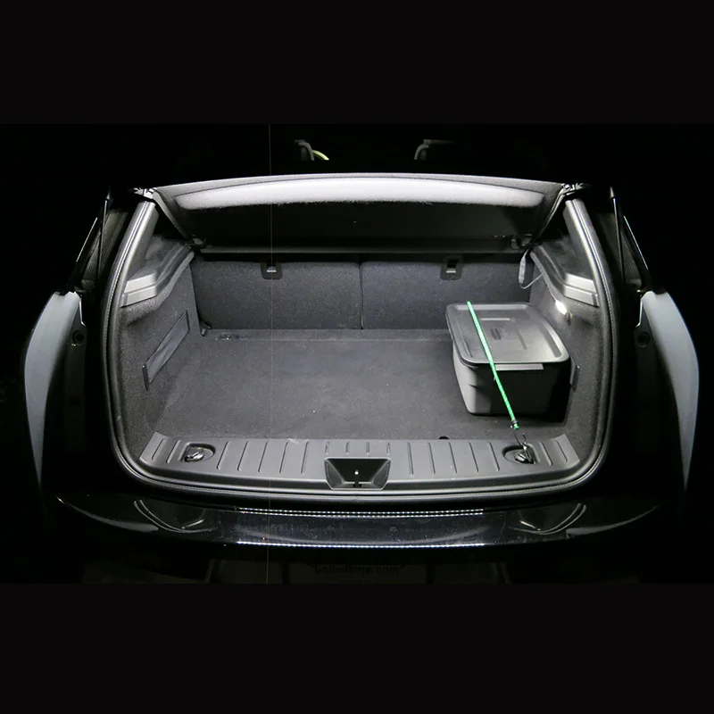 TPKE 8stk Hvid Canbus LED-Lampe Bil Pærer Interiør Kit Til 2019 2020 Subaru Forester Kort Dome Kuffert Nummerplade Lys