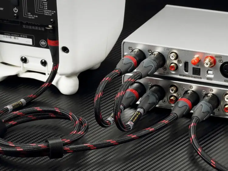 TOPPING TCX1 Audiophile 6N Enkelt Krystal Kobber Balancerede XLR-Line XLR Professionelle Audio-Kabel