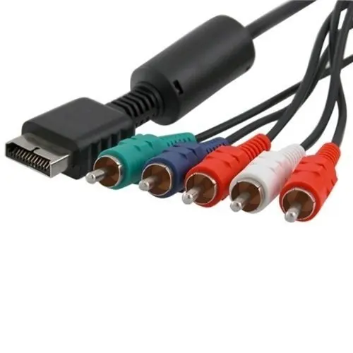 EastVita Komponent HD AV Video-Audio-Kabel Ledning til SONY Playstation 2 3 PS2 PS3 Slim