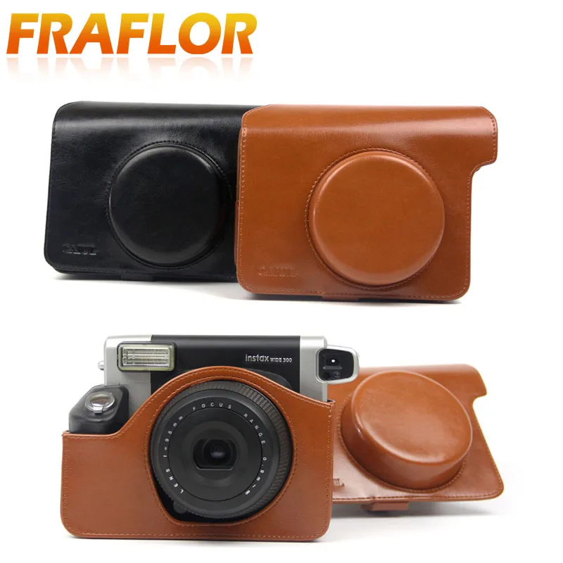 Bred 300 Kamera Taske Til Polaroid Mode Trend Retro Kamera Taske Passer Fotografering Instant Kamera PU Læder Taske Cover