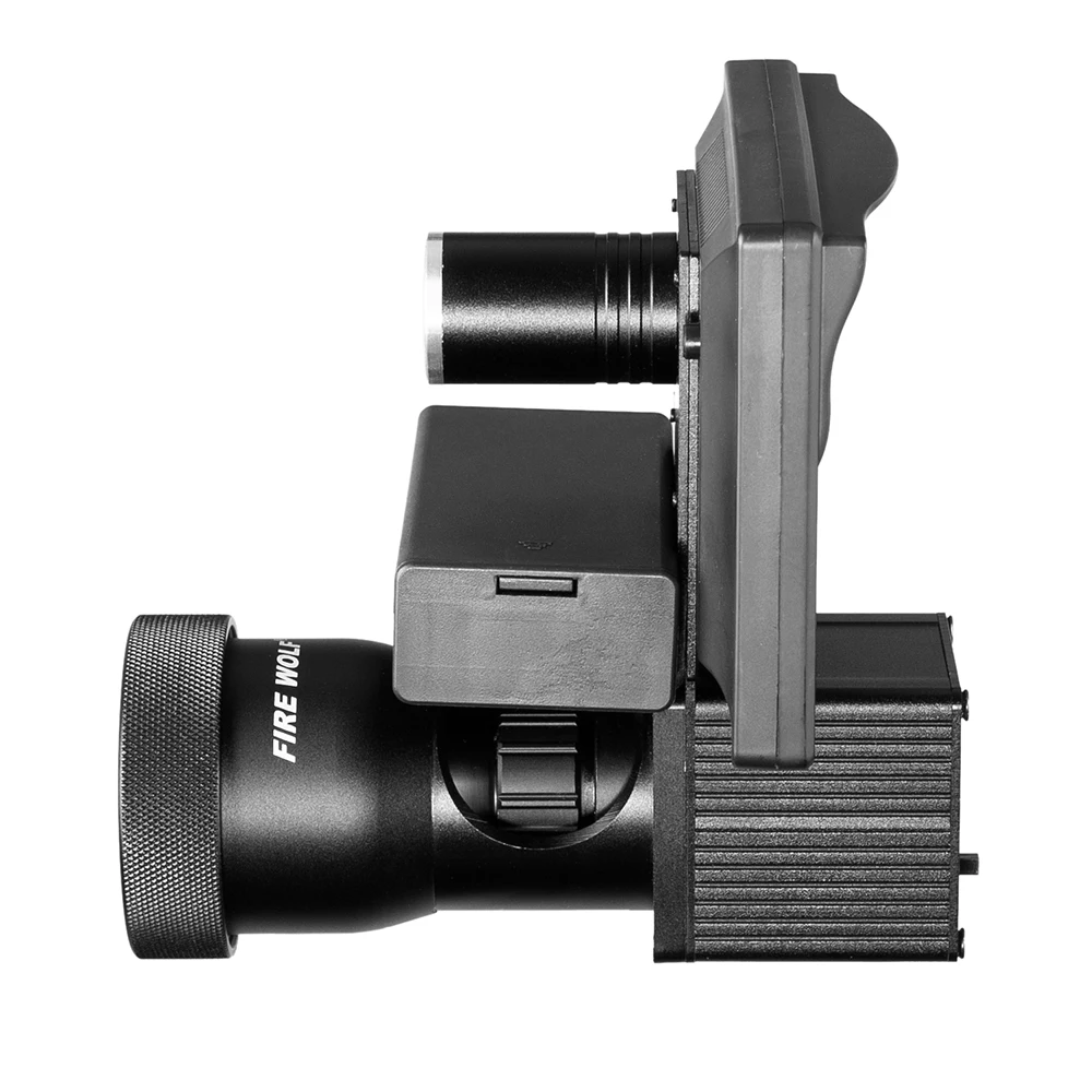 Night vision HD 1080P kamera 5.0 tommer skærm konjunktion infrarød illuminator, Riffelsigte jagt optiske system