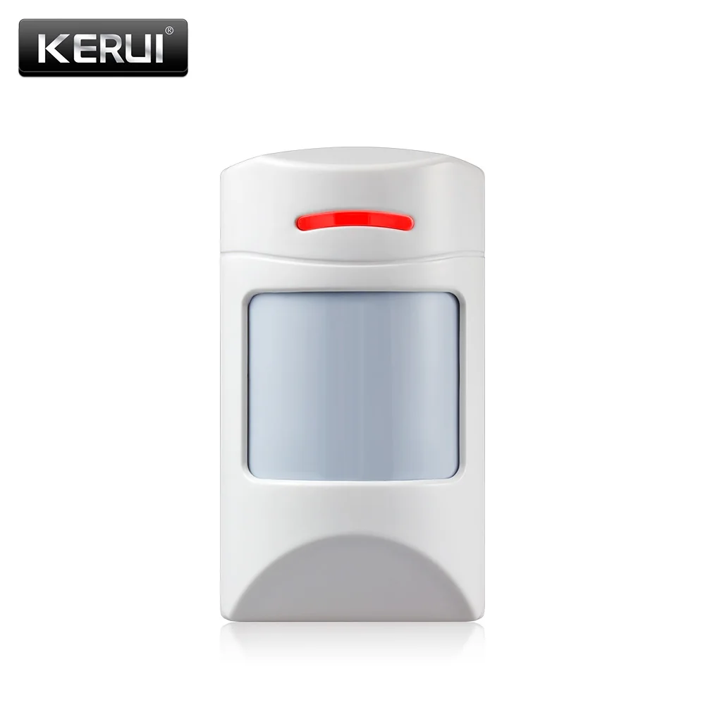 KERUI Trådløse Alarm Infrarød Detektor Anti-Pet PIR Sensor, Detektor Med lange Registrere Afstanden For KERUI Alarm System