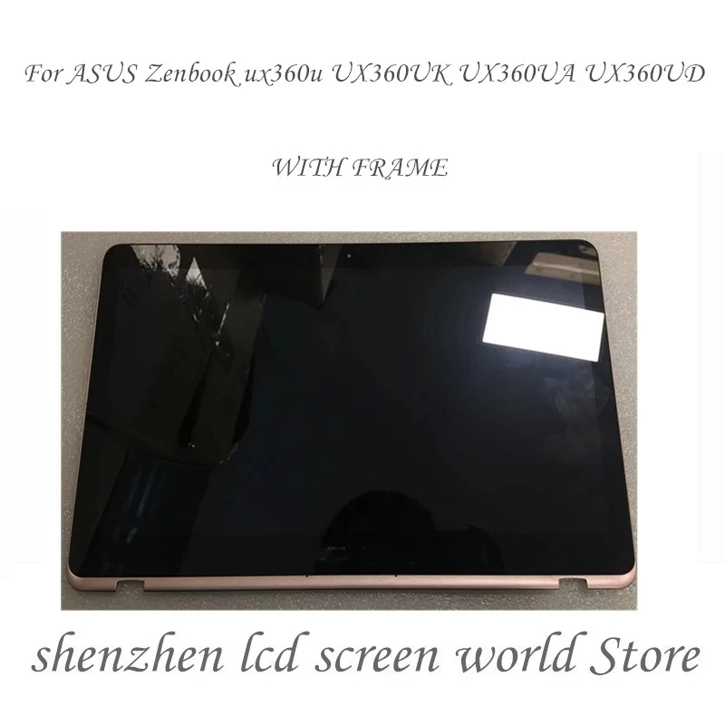 For Asus Zenbook UX360U UX360UA LCD-Skærm+Touch Digitizer Assembly 3200*1800 LP133QD1-SPB2 40 PIN LVDS