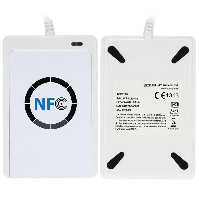 RFID-Kort Læser, Forfatter RFID Kopimaskine Duplikator Klon USB-S50 13,56 MHz M1 Kort UID Skrivbar Fjernbetjeninger NFC ACR122U