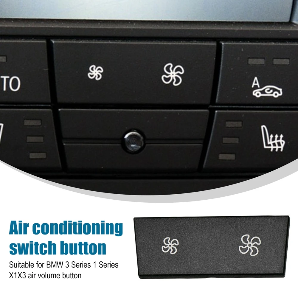 Klimaanlægget Kontrol Reparation Fan-Knappen for BMW X1 1 3-Serie E84 E87 E88 E90 E91 E92 E93 LCI Varmer Klima Panel Skifte Kasket