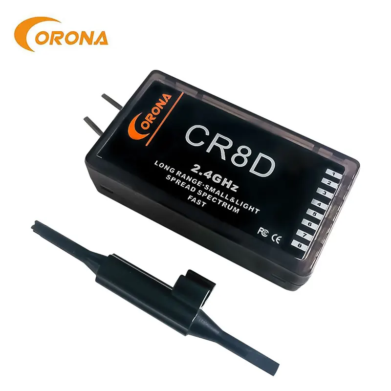 2,4 GHz CR8D og CT8J V2 DSSS For Opgradering JR Graupner 40 / 72 MHz Senderen RC Kontrol
