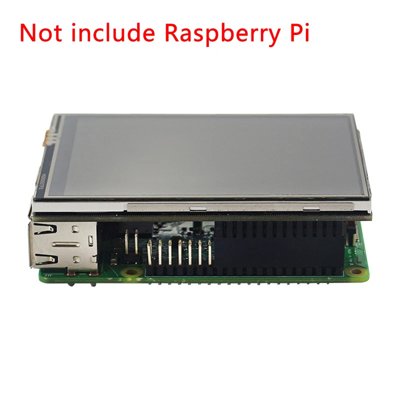 3,5 Tommer Raspberry Pi 4 LCD LED Baggrundsbelysning Touch Skærm, 480*320 Opløsning Skærm TFT-LCD-for Raspberry Pi 4 Model B / 3B+ / 3B