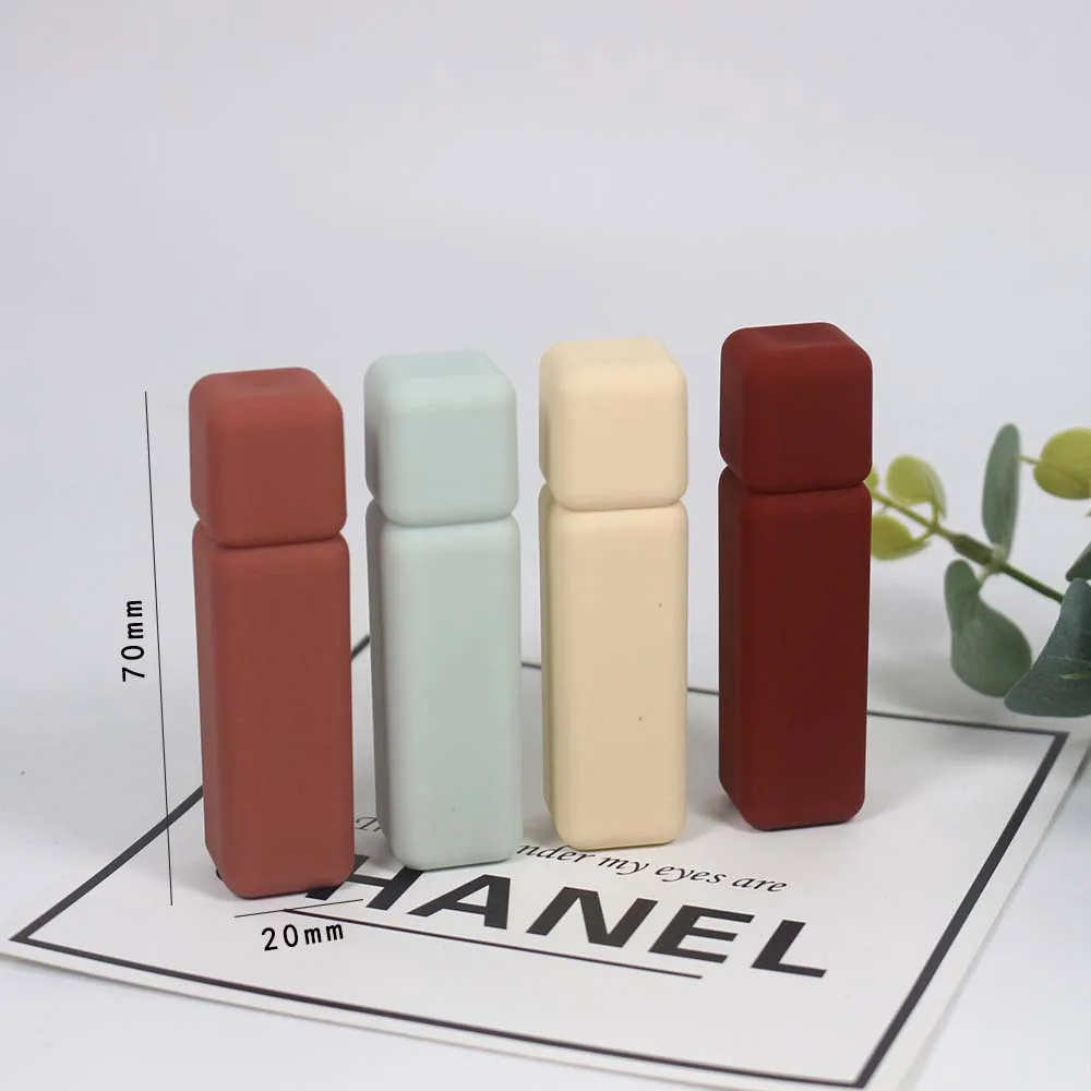 10pcs,20pcs,30stk,50stk tykke matte Lip glaze rør kosmetik emballage tom firkant Lip gloss rør