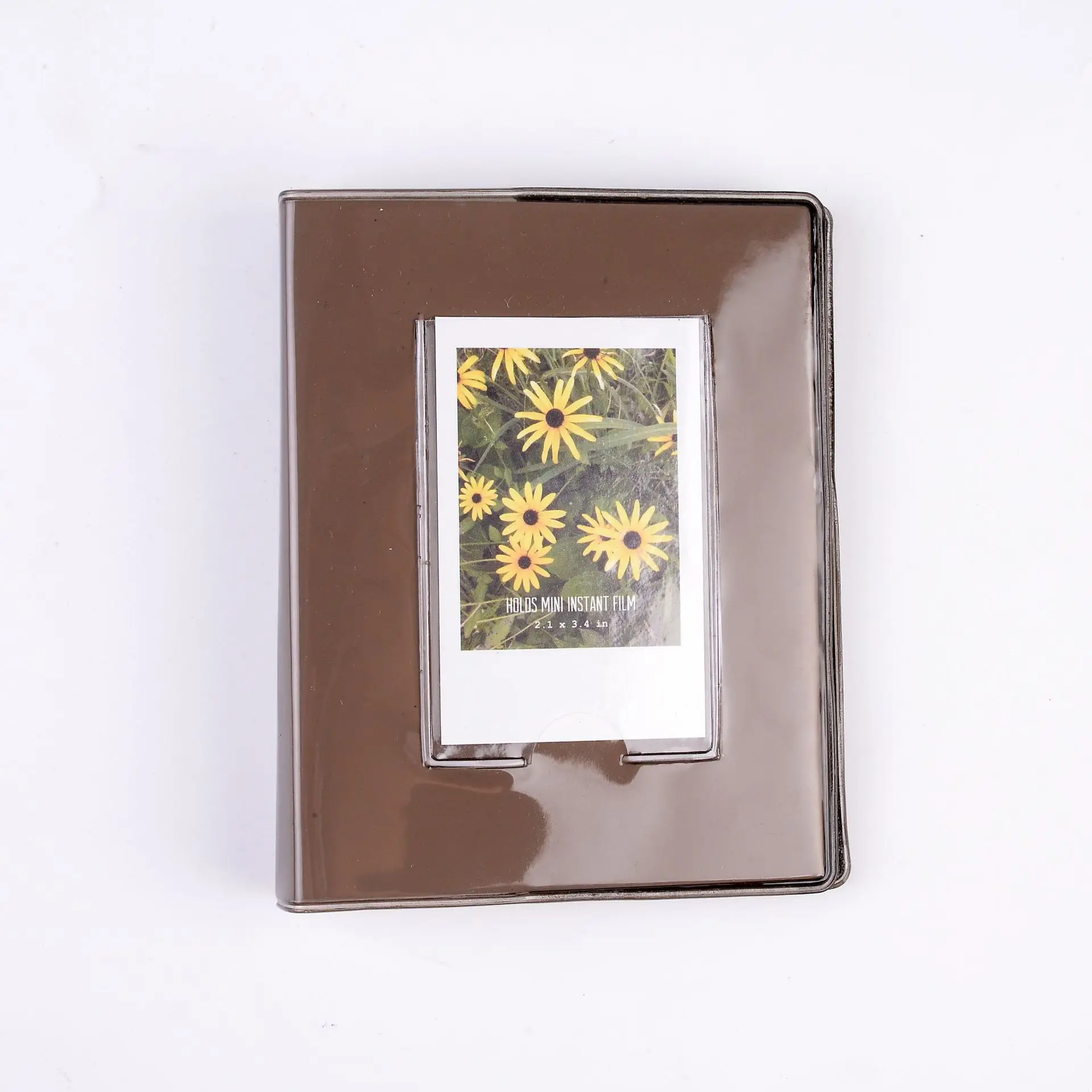 64 Lommer 3 Tommer Candy Farve Transparent Mini fotoalbum Bog for Polaroid Fujifilm Instax Mini-Film, Papir Navn Kortholderen