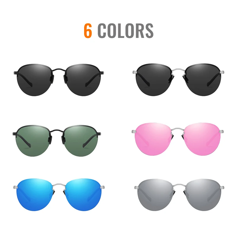 Toketorism Polariseret Kørsel Solbrille til Mænd Vintage Pilot Solbriller til Kvinder