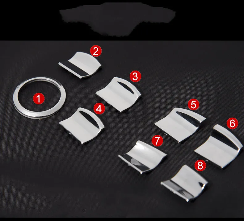 Bil Styling Til Nissan X-Trail T32 QASHQAI j11-2019 Dør Vindue Løfter Pailletter Trimmer ABS Plating Krom