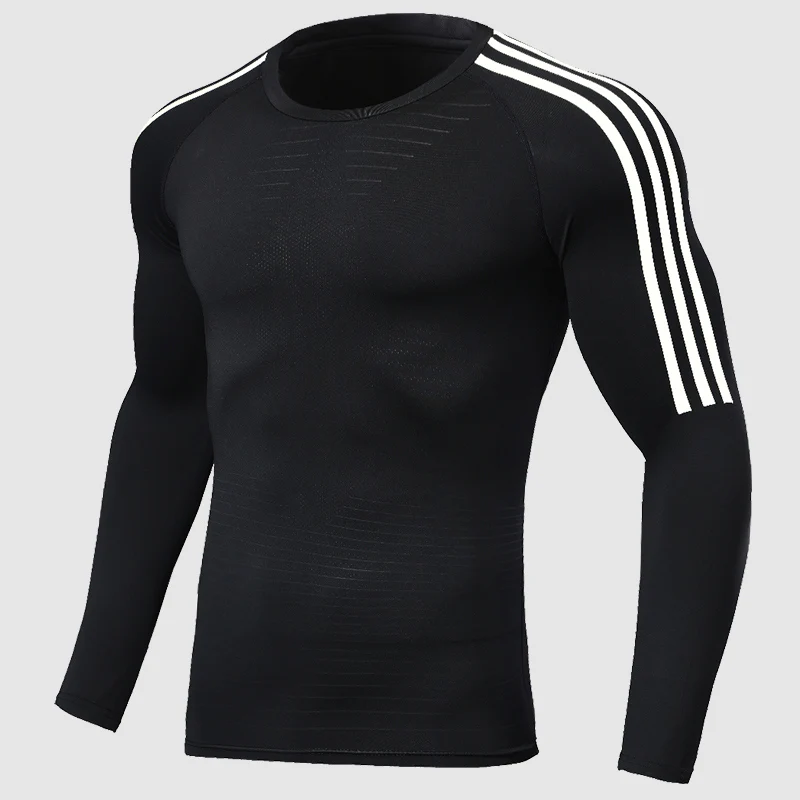 2021 Mænd Kører Fitness T-Shirt med hurtigtørrende T-Shirt Uddannelse Sport Fodbold Jersey Solid Sport Muskel-Shirts Fitnesscenter Tops tees