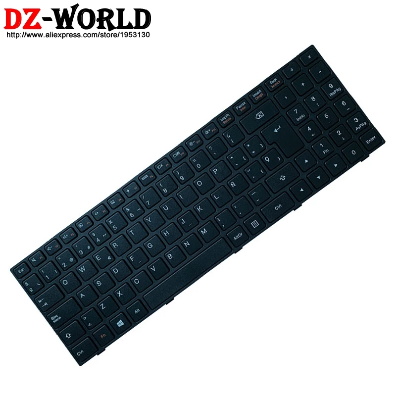 Nye Originale ES spansk Tastatur til Lenovo Ideapad 100-15IBY B50-10 Laptop Teclado 5N20J30783