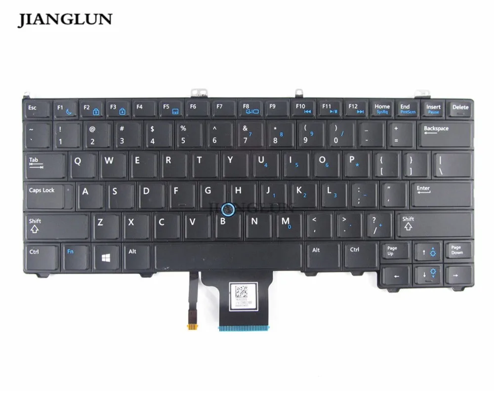 JIANGLUN Til Dell Latitude E7440 Tastatur NSK-LD0UC 4G6VR KN-04G6VR