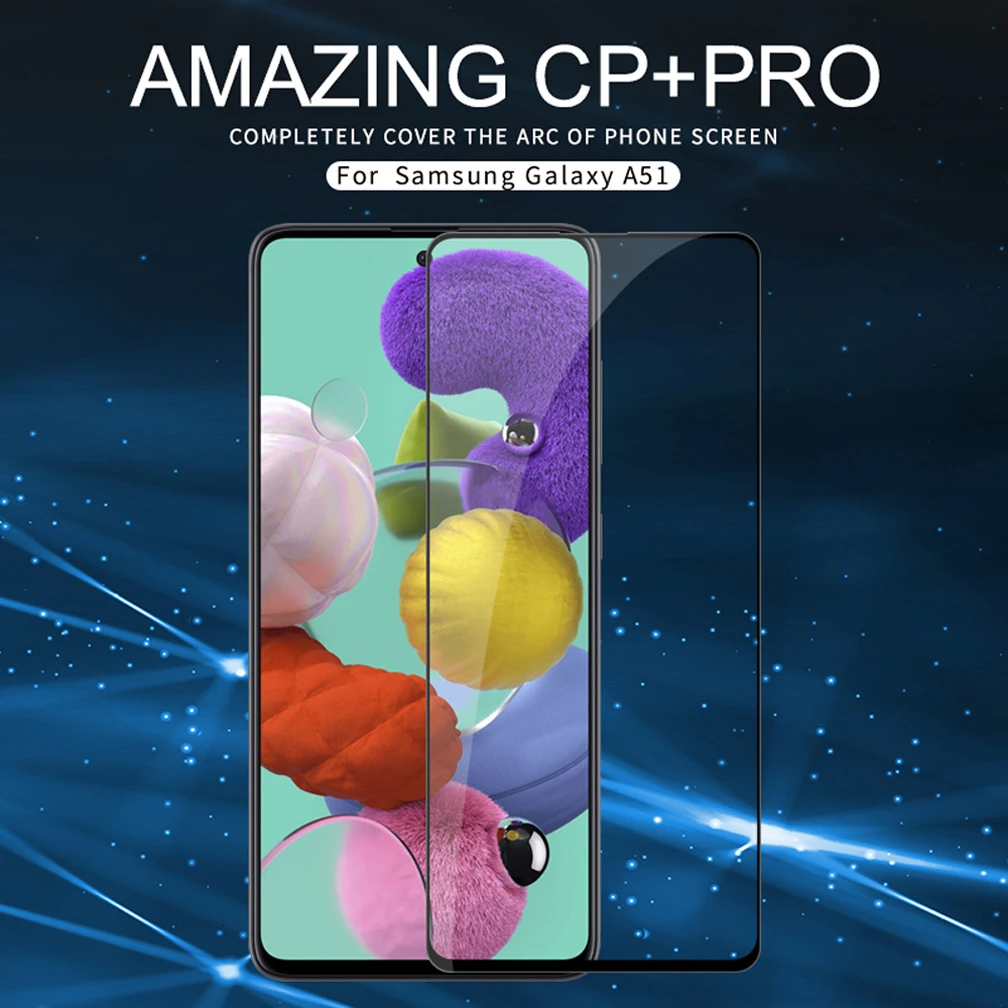 For Samsung A51 Glas NILLKIN Fantastiske CP+PRO Skærm Protektor Hærdet Glas Til Samsung Galaxy A71 A51 Film
