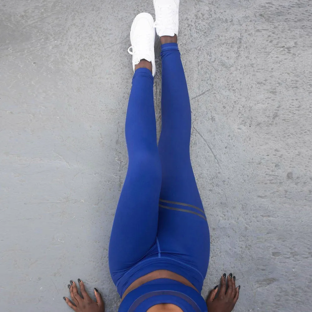 Kvinder Leggings Sports Bukser Med Høj Talje Trænings-Og Leggings, Der Kører Fitnesscenter Stretch Bukser Træning Leggings Leginsy Damskie