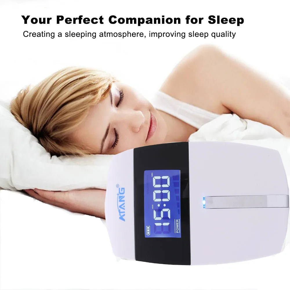Elektronisk Sleep Aid Maskine, Søvnløshed Fysioterapi Tiere Terapi Ingen Søvn, Angst, Depression Cranial Elektroterapi Stimulator