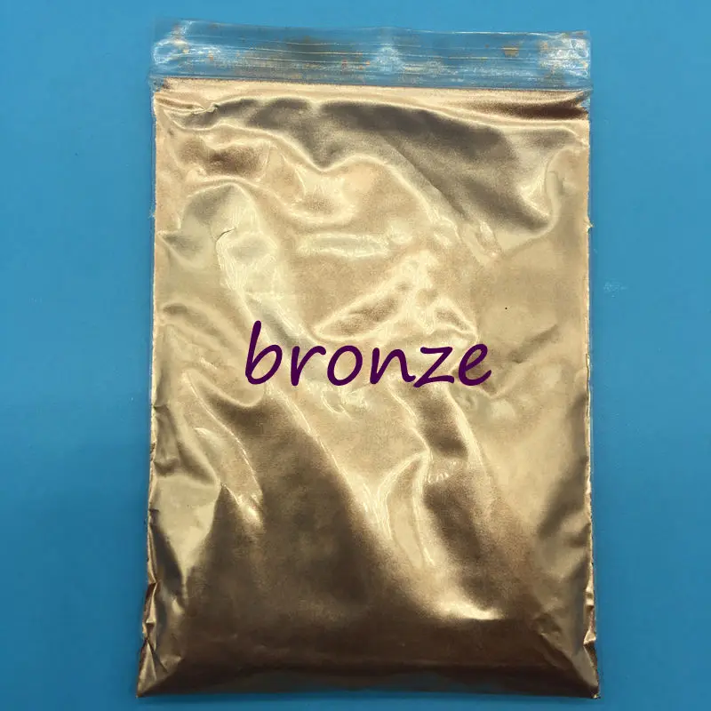 Bronze Ultrafine Glitter Pearl Pigment 100g Pulver Metal Funklende Glans Maling til DIY Hånd Malet Graffiti Kunst Forsyninger