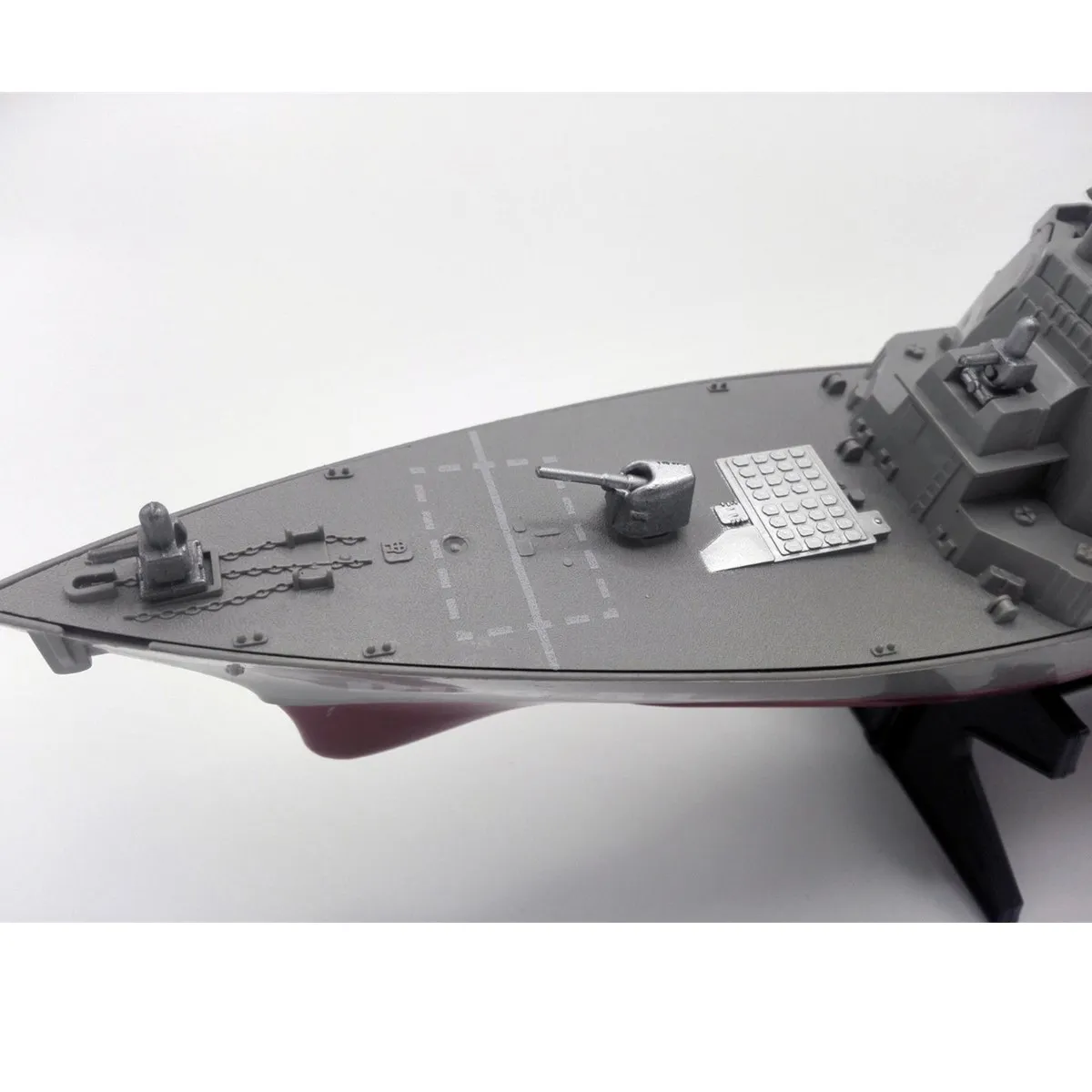 Hær Guided Missile Destroyer Skib Model Statisk Legetøj med Display Stå Krigsskib Model DIY Pædagogisk Legetøj Hobbyer Børn Gave