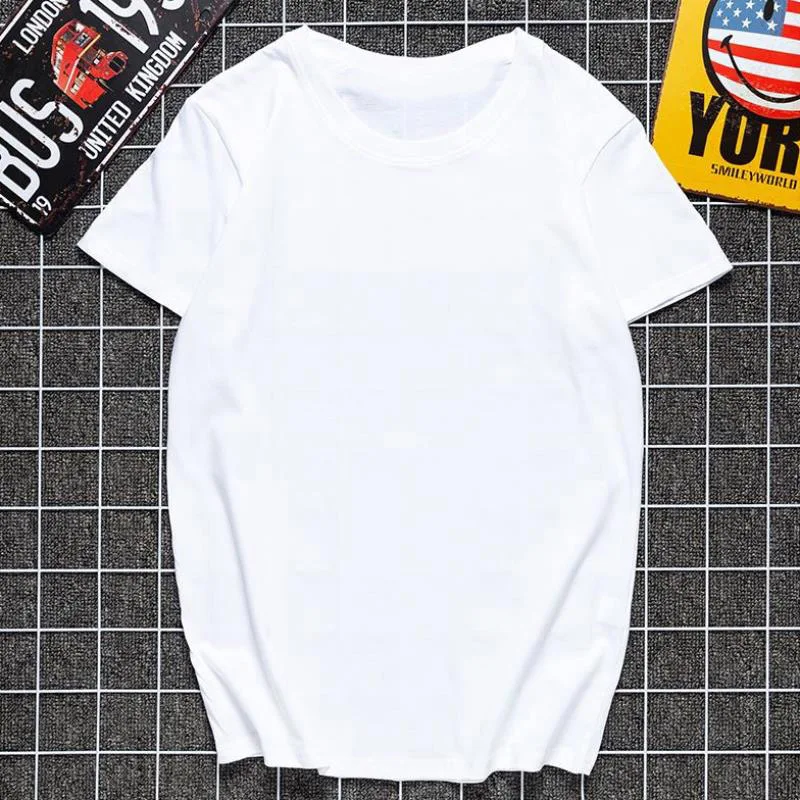 Man Tshirt Sommer Hvid Oversize T-Shirts T-shirts Harajuku Hvid Behagelig Afslappet t-Shirt Toppe Tøj til Mænd Kort Ærme