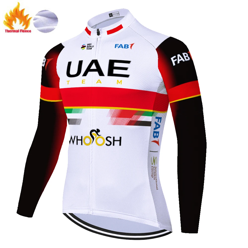 2021 champion de france UAE cykel trøje til mænd racing bike Cykel langærmet trøje MÆND mallots ciclismo hombre