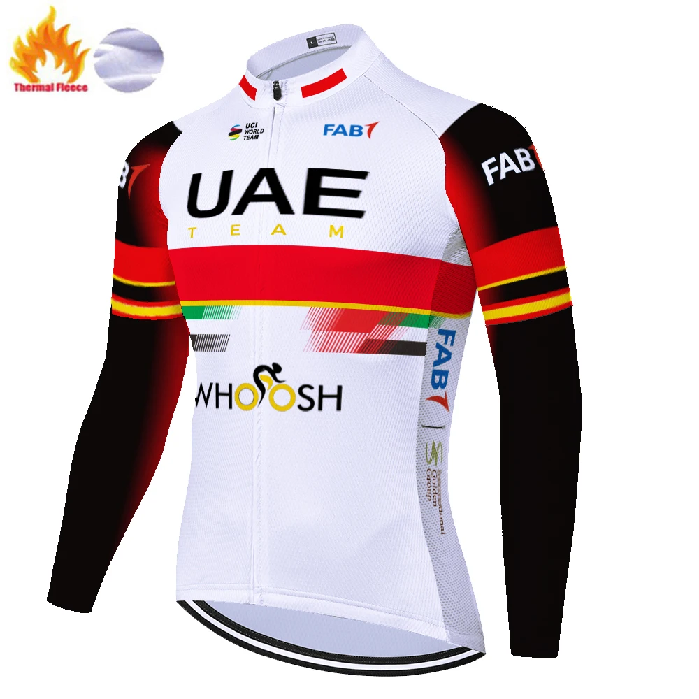 2021 champion de france UAE cykel trøje til mænd racing bike Cykel langærmet trøje MÆND mallots ciclismo hombre