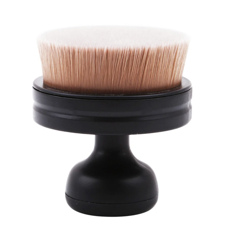 Flad Rund Store Foundation Brush Ny Makeup Børste O-Form Bærbare Makeup Værktøj