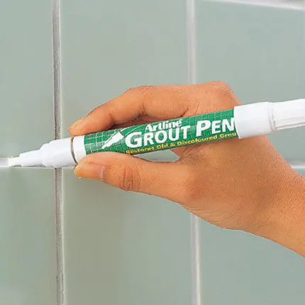 3 Farver 2-4mm Glas graffiti Injektionsmørtel Pen Keramiske fliser Hul reparation pen markøren penne For Reparation Concealer Light Color gratis fragt