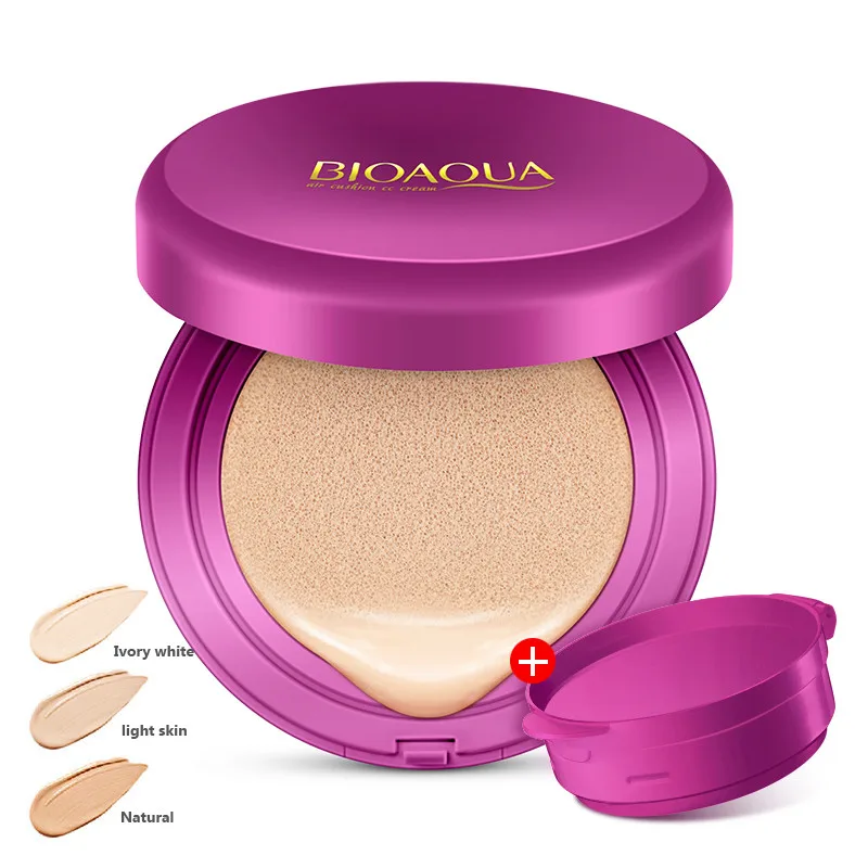 BIOAQUA luftpude BB Cream Concealer Fugtgivende Foundation Makeup Kridtning Lyse Ansigt Skønhed Kosmetik