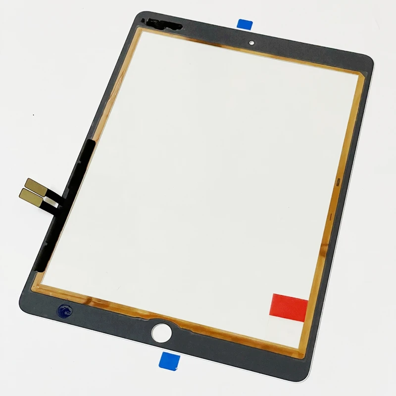 1stk Touch Planel erstatning for en iPad 6 2018 6th Gen A1893 A1954 touch screen digitizer foran lcd-ydre glas med Selvklæbende
