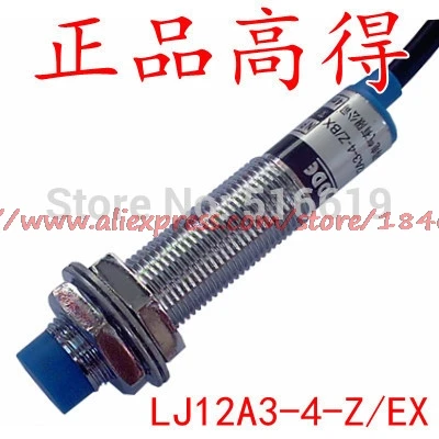 Gratis forsendelse Induktive nærhedsafbrydere LJ12A3-4-Z/EX DC-to-wire normalt åben sensor NYE særlige