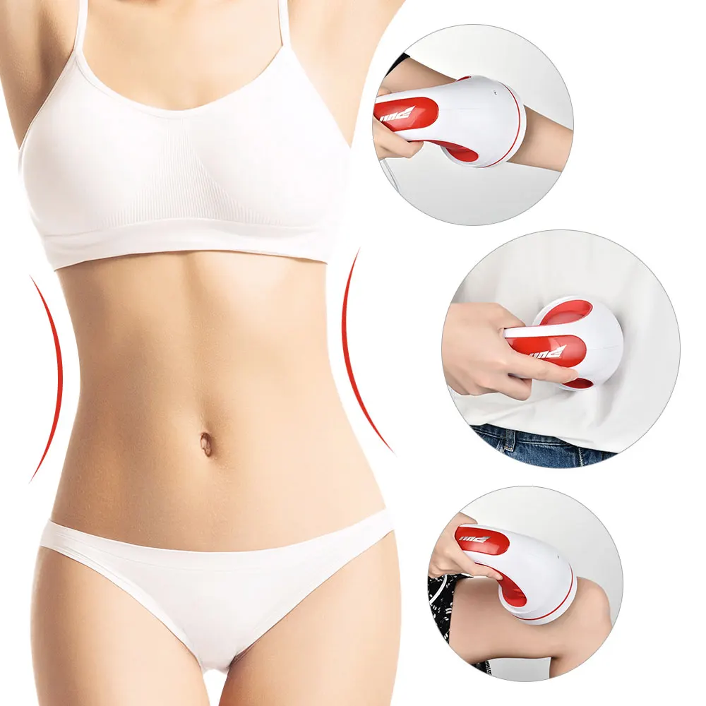 El-Body Massager Justerbar Full Body Slankere 3D Vægttab Roller Anti-Cellulite Kontrol Enhed Professionel Skønhed Værktøj